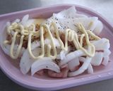 豚肉と新たまねぎのトーストサンド作り方1写真