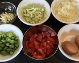 タイの薬膳料理。タイオムレツ作り方1写真