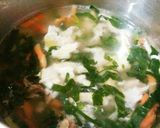 犬ご飯　手羽先とほうれん草のスープ作り方6写真