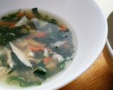 犬ご飯　手羽先とほうれん草のスープ作り方7写真