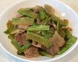 普段捨てちゃうブロッコリーの茎！豚肉炒め作り方7写真