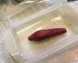 レンジで簡単！小さいさつまいも1本を蒸す作り方2写真