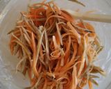 ごぼうとにんじんのマヨネーズサラダ作り方4写真