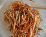 ごぼうとにんじんのマヨネーズサラダ作り方4写真