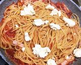 濃厚 トマトとクリームチーズのパスタ作り方8写真