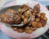鶏肉と大豆の煮物　黒糖（黒砂糖）煮作り方6写真