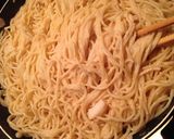 ニンニク効いためんたいイカクリームパスタ作り方5写真