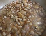 鶏肉と大豆の煮物　黒糖（黒砂糖）煮作り方3写真