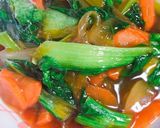チンゲン菜の炒め物作り方6写真