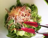 レタスとカニカマの中華サラダ作り方3写真