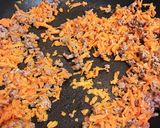 じゃが芋の味噌そぼろ炒め作り方1写真