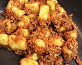 じゃが芋の味噌そぼろ炒め作り方4写真