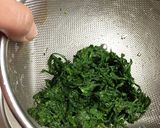 春菊のカシューナッツヨーグルトあえ作り方2写真