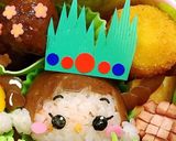 ツムツム キャラ弁 アナ雪 トロール作り方3写真