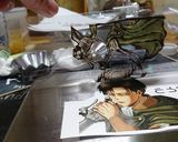 キャラチョコの作り方(覚書)作り方7写真