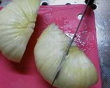 電子レンジで新玉ねぎスープ作り方1写真
