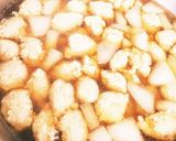 肉団子と大根お揚げさん(^｡^)作り方4写真