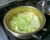 トマトソー酢のロールキャベツ作り方1写真