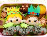 ツムツム キャラ弁 アナ雪 トロール作り方8写真