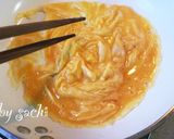 ふわとろ玉子のカニカマあんかけ炒飯作り方7写真