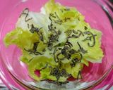 簡単！やみつきレタス作り方3写真