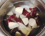 揚げる前に茹でる★大学芋★作り方2写真