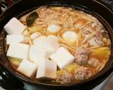 簡単手作り鶏団子入り★我が家のキムチ鍋★作り方7写真