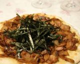 大人気！我が家の❤照り焼きチキンピザ。作り方5写真