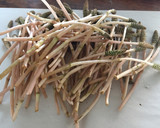 桜えび香る♪つくしとパセリのかき揚げ作り方1写真