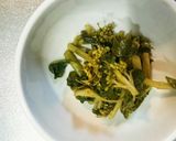 わさびの花の醤油漬け作り方6写真