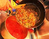 簡単トマト丸ごとミートははつゆスパゲティ作り方7写真