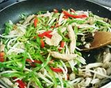 野菜たっぷり☆豚もも肉のチンジャオロース作り方3写真