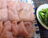 節約★アスパラと鶏胸のバーベキューソテー作り方1写真