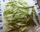 節約★アスパラと鶏胸のバーベキューソテー作り方3写真