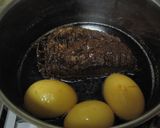 簡単☆紅茶豚のさっぱり煮と味たまご作り方3写真
