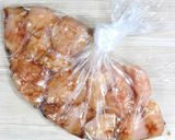 鶏むね肉のやわらか磯部揚げ。作り方1写真