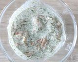 鶏むね肉のやわらか磯部揚げ。作り方2写真