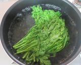 焼椎茸と春菊の檸檬和え作り方1写真