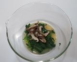 焼椎茸と春菊の檸檬和え作り方3写真