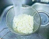素早く簡単ズボラ飯！茹でない釜玉うどん作り方2写真