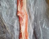 ころころ芽キャベツ☆肉巻き串作り方1写真