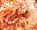 春のボンゴレロッソ作り方7写真