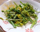最速の採れたて菜の花のおひたし作り方3写真