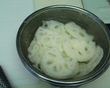 さっぱりおいしい*れんこんの甘酢づけ作り方1写真