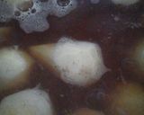 簡単　基本の　里芋の　煮物　煮っころがし作り方3写真