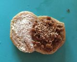 納豆がんもバーガー（和風）作り方3写真