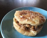 納豆がんもバーガー（和風）作り方4写真