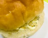 千切り大根漬け物の「サラダ」バーガー作り方2写真