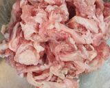 豚肉トマトの甘辛しょうゆ炒め作り方1写真