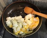 シンプル豚肉チャーハン作り方2写真